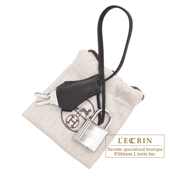 Hermes Hac a Dos PM Black Togo leather Silver hardware