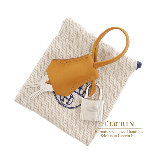 Hermes Birkin Cargo bag 25 Desert/Sesame Canvas/Swift leather Silver hardware