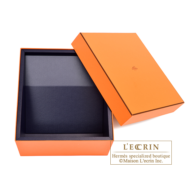 Hermes Birkin In and Out bag 25 White Swift leather Silver hardware