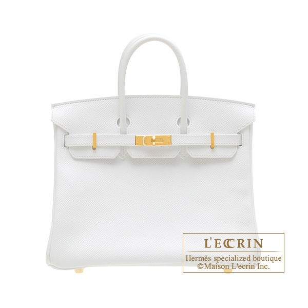 Hermes Birkin Epsom 25 White - US