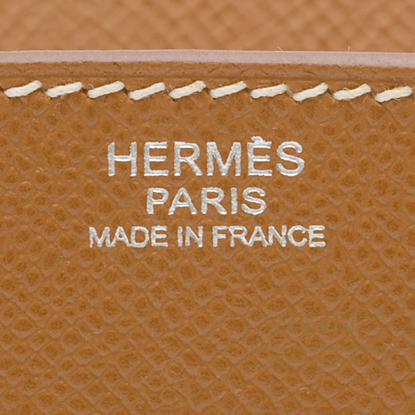 Hermes Birkin bag 30 Gold Epsom leather Silver hardware