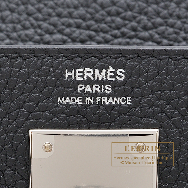 Hermes Kelly Retourne Size 25 Ebene Togo Leather