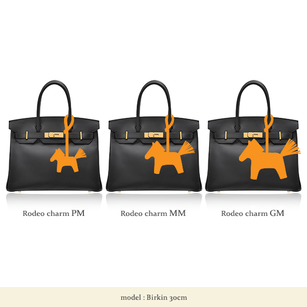 Hermes Rodeo PM charm, Luxury, Accessories on Carousell