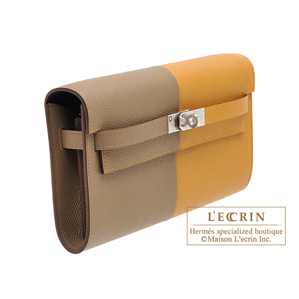 18  Etoupe Kelly Classic Wallet-Hermes