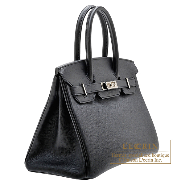 Hermes Birkin 30 Black Epson GHW, Luxury, Bags & Wallets on Carousell