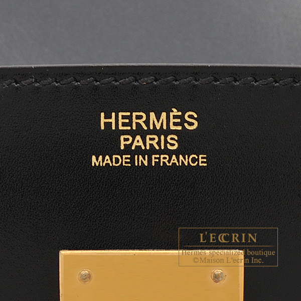 Hermes Birkin 30 Black Box Gold Hardware - Vendome Monte Carlo
