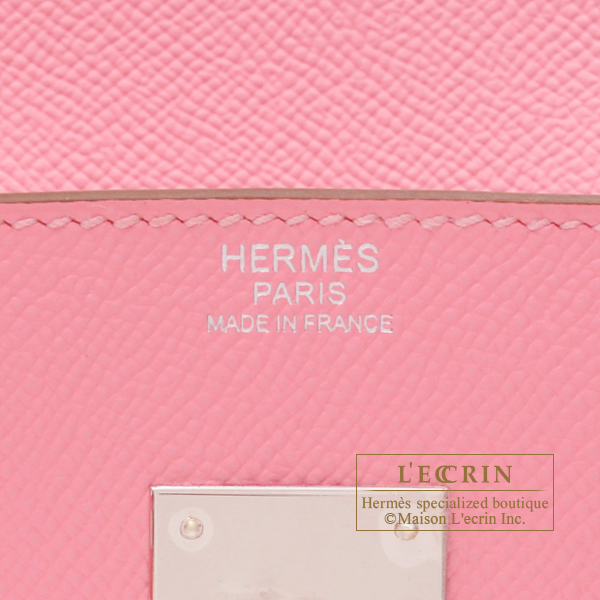 Hermes Birkin 30 Rose Confetti Epsom Gold Hardware