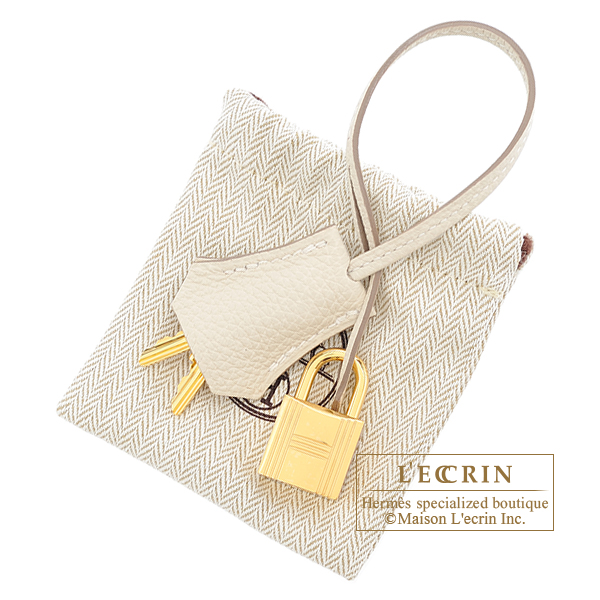 Hermes Togo Birkin 30 Craie Leather Women's Bag - 30-CRAIE-TOGO-GOLD