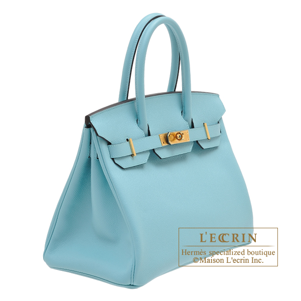 Hermes Birkin 30 Blue Atoll Epsom GHW #T SKL1448 – LuxuryPromise