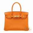 Hermes　Birkin bag 30　Apricot　Clemence leather　Gold hardware