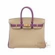 Hermes　Personal Birkin bag 25　Trench/Anemone　Togo leather　Gold hardware