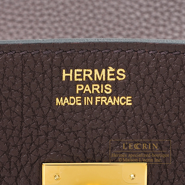 Hermes Birkin 30 Rouge Sellier Togo Gold Hardware
