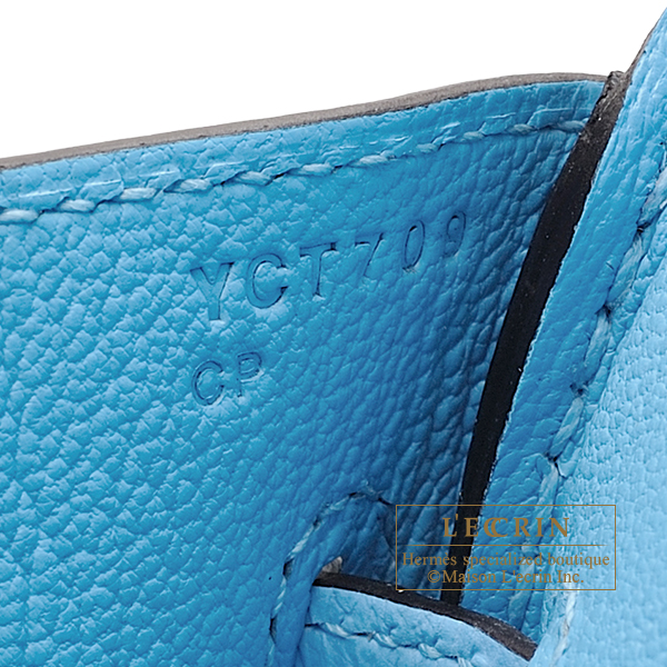 Hermes Birkin 30 Blue Celeste Epsom Leather Gold Hardware 2020 New