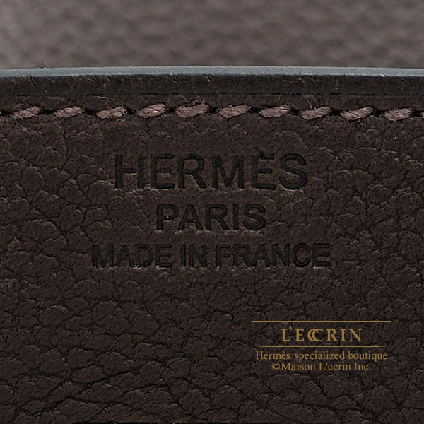 Hermes 2020 Limited Edition Ebene Faubourg Birkin 20