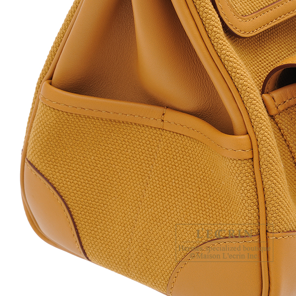 Hermes Birkin Cargo bag 35 Desert/Sesame Canvas/Swift leather