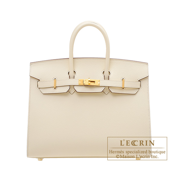 Hermes Birkin 25 Sellier Nata GHW, Luxury, Bags & Wallets on Carousell
