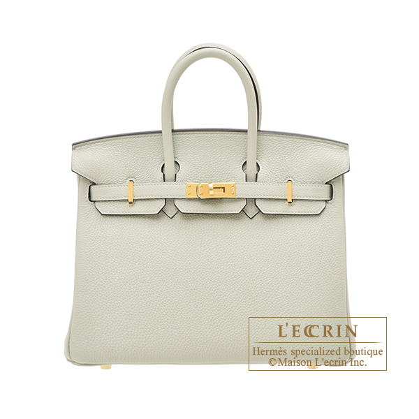 Hermes Birkin 35 Bag Vert Amande Togo Leather with Gold Hardware
