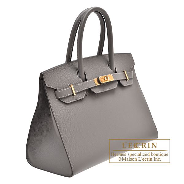 Hermes Birkin 25 Sellier Bag Vert Jade Gold Hardware Epsom Leather