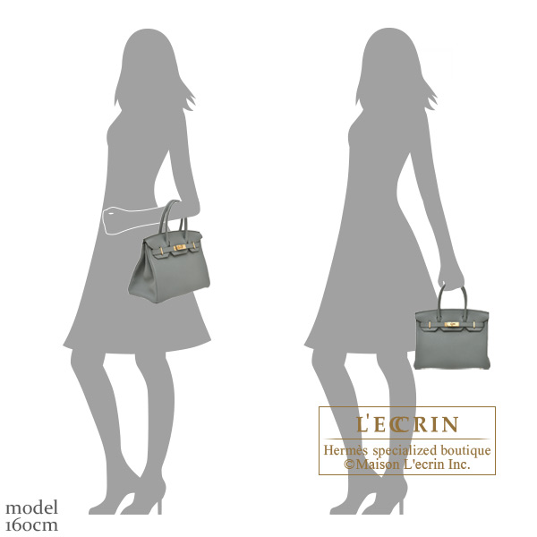 Hermes Birkin 30 Handbag Vert Amande Togo Leather With Gold Hardware – Bags  Of Personality