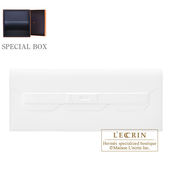 Hermes Birkin Pochette Shadow Swift Gold/white stitches Limited Edition VIP  Rare