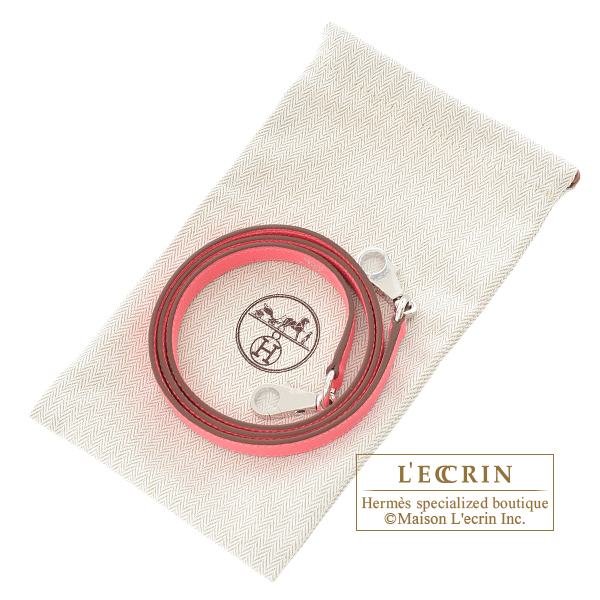 HERMES／BOLIDE 27 Epsom leather Rose azalee T Engraving Shoulder bag 50 –  BRANDSHOP-RESHINE