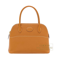 Hermes　Bolide bag 27　Toffee　Epsom leather　Gold hardware