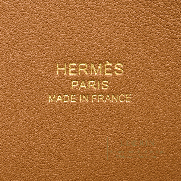 Hermès Bolide Gold Epsom 1923 30 Gold Hardware, 2023 (Like New), Beige Womens Handbag