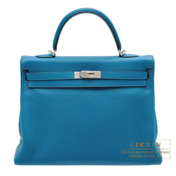 Hermes Bleu Izmir Picotin Lock Bag 26 GM Bag, Luxury, Bags