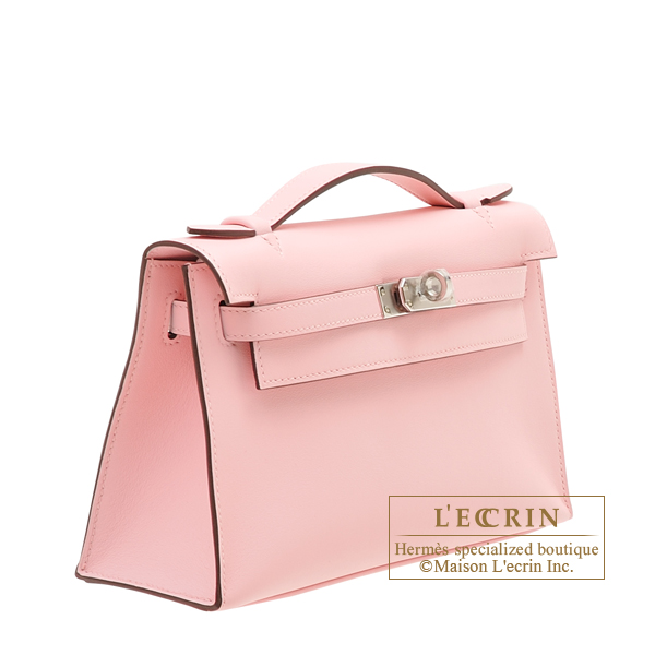 Hermes Kelly Pochette 21 Rose Dragee Swift, Luxury, Bags & Wallets on  Carousell