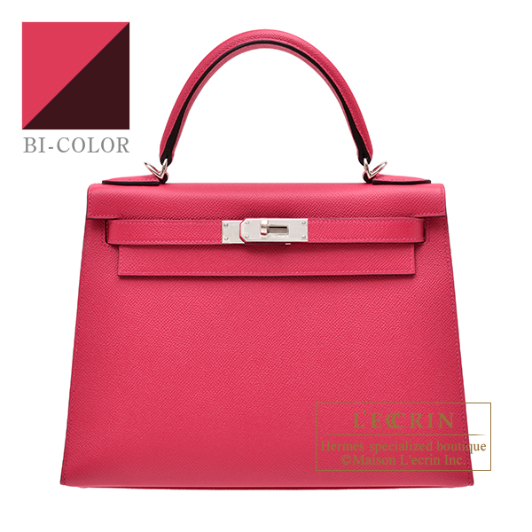 Hermes Limited Edition Mini Kelly 20 Sellier Verso Vert Rousseau