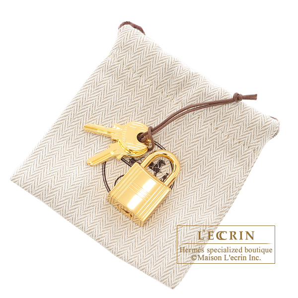 Hermes Picotin Lock bag MM Vert criquet Maurice leather Gold