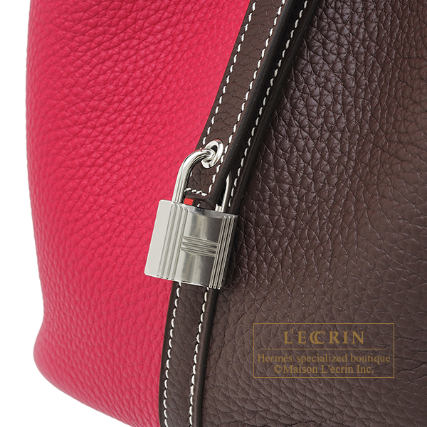 Hermes Picotin Lock 22 Framboise/ Rouge Sellier Clemence – ＬＯＶＥＬＯＴＳＬＵＸＵＲＹ