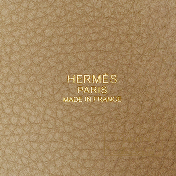 Hermes Lock 18 Bag Trench Gold Hardware Clemence Leather