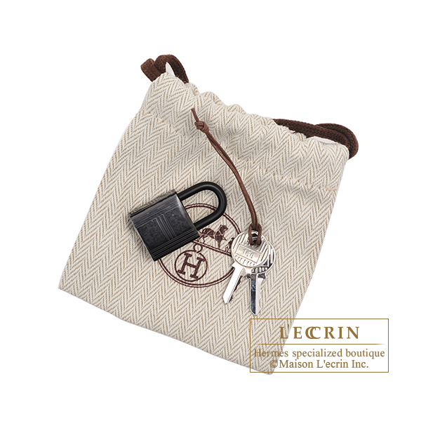 Hermes Picotin Lock Bag Clemence PM Black 23164634