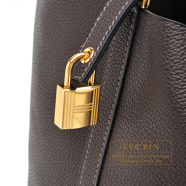 Hermès Picotin Barenia Faubourg 18cm Ebene GHW – The Luxury Shopper