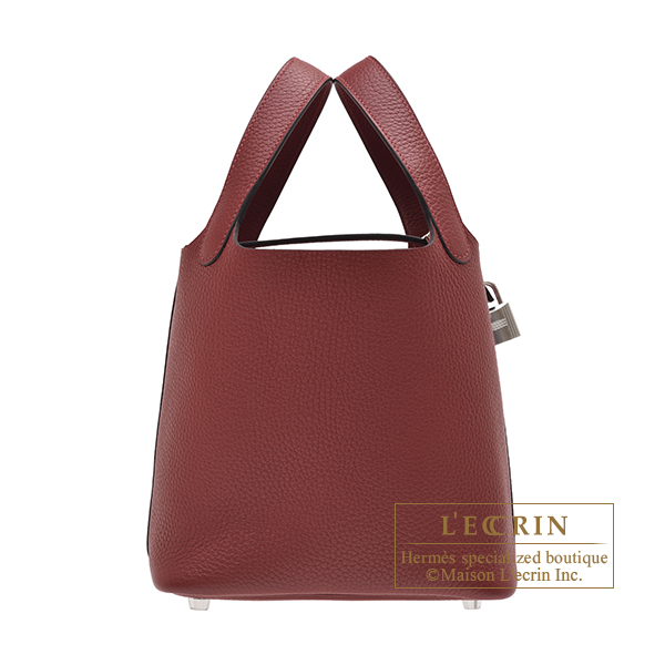 Hermes Picotin Lock 18 Rouge H Clemence Gold Hardware