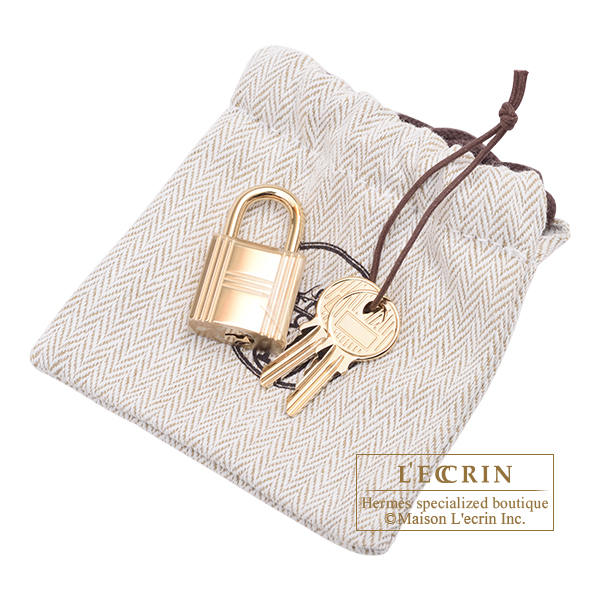 Hermes Picotin Lock bag 18/PM Ardoise Clemence leather Champagne gold hardware
