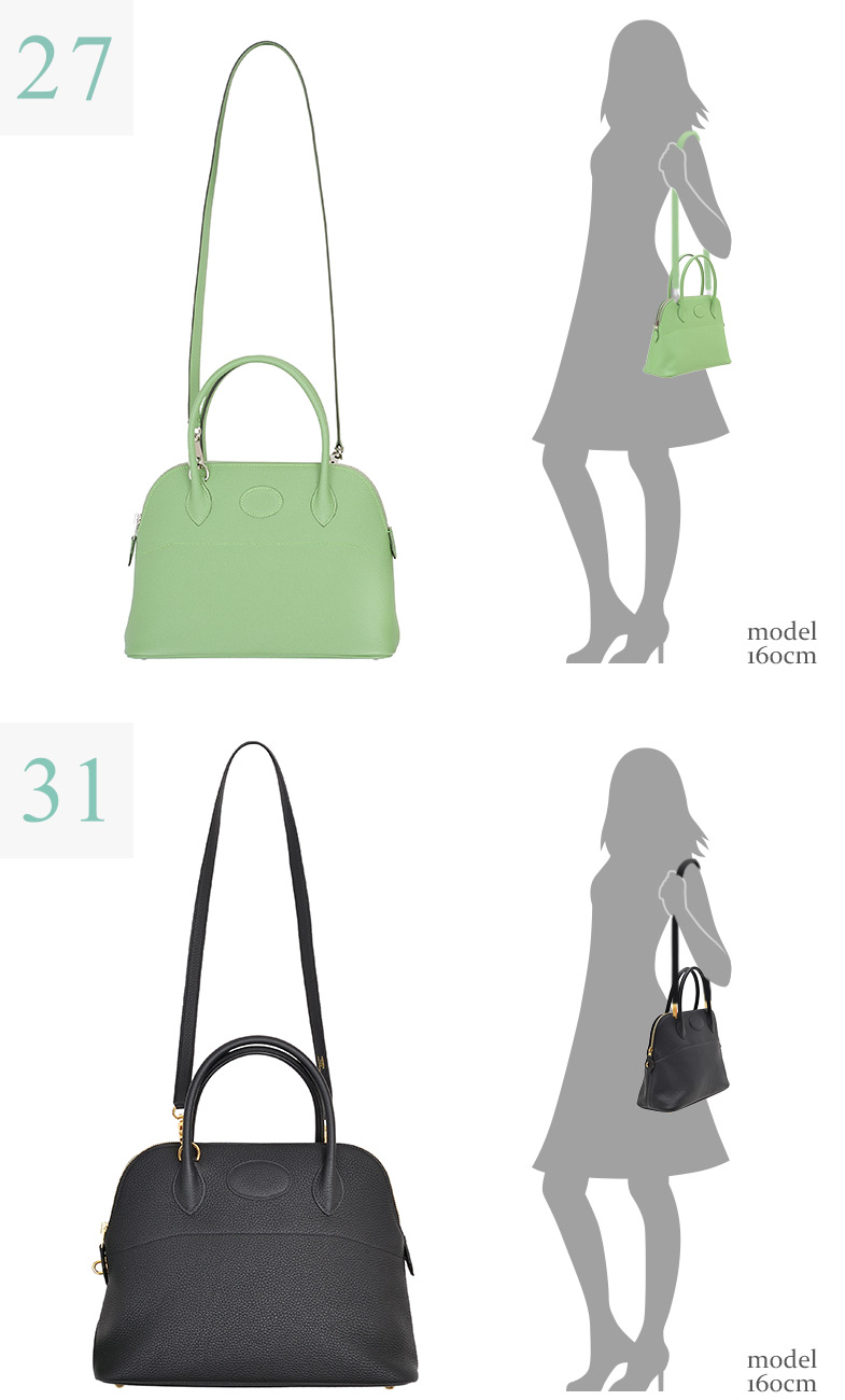 The Hermes Bolide – Size Comparison, 31 and 35