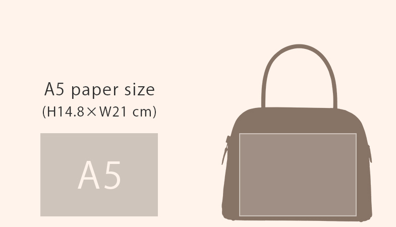 >Bolide bag 27　A5 paper size