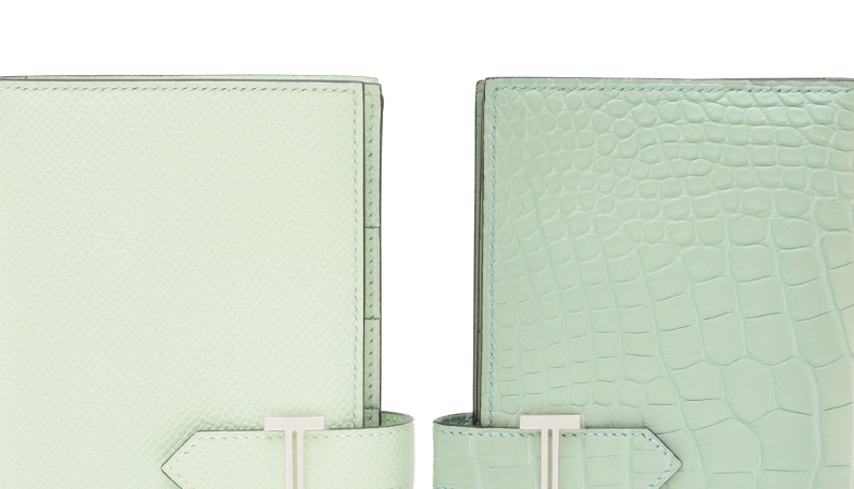 Hermès Fall/Winter 2022 new color, Vert fizz　Color Comparison