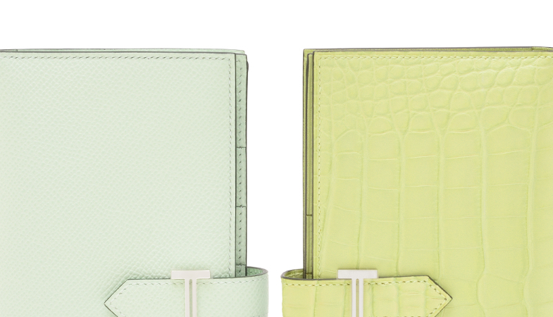 Hermès Fall/Winter 2022 new color, Vert fizz　Color Comparison