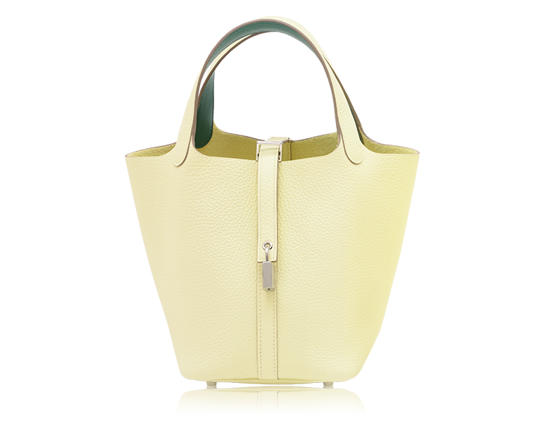 The newest color from Hermès Spring/Summer 2024 collection, Jaune Milton
