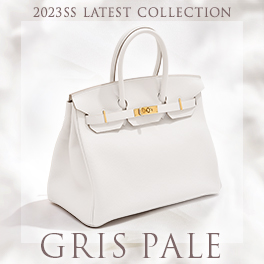 Hermès - Hermès Birkin 30 Togo Leather Crocodile Handle Handbag-Gold Silver Hardware