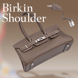 The Birkin Shoulder is reborn with a bold, compact design!
