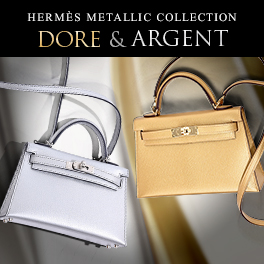 Hermès Metallic Collection | Dore & Argent